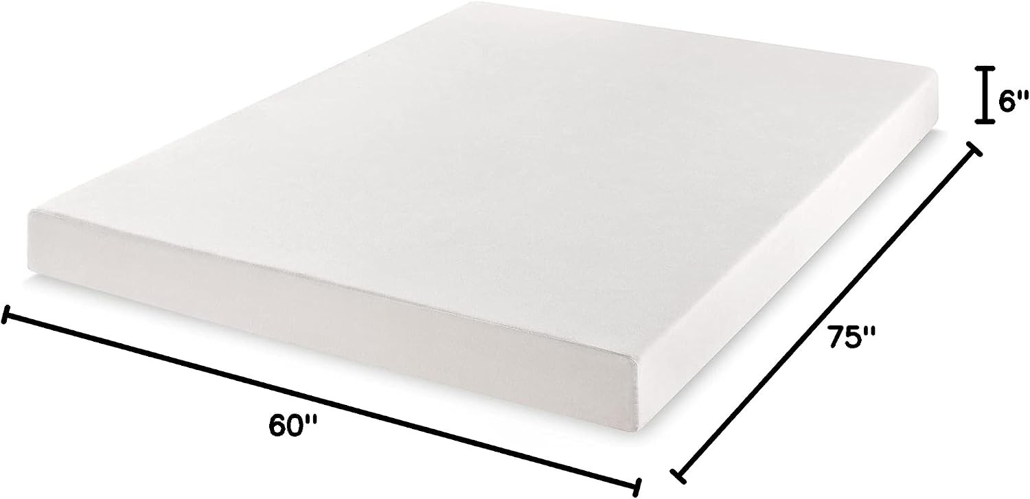 Price Mattress 6 Inch Queen Short Mattress For RV Camper, Green Tea Memory Foam