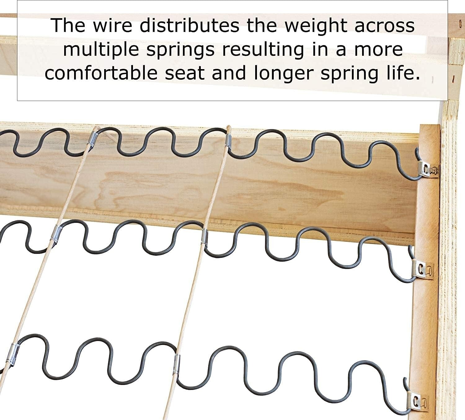 27″ Couch Spring Repair Kit – Fix Sagging Cushions with Complete Components