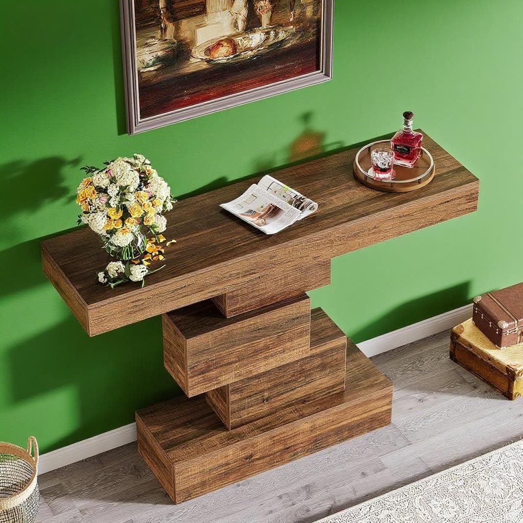 Long Console Table Living Room Table Hallway Table Entryway Table