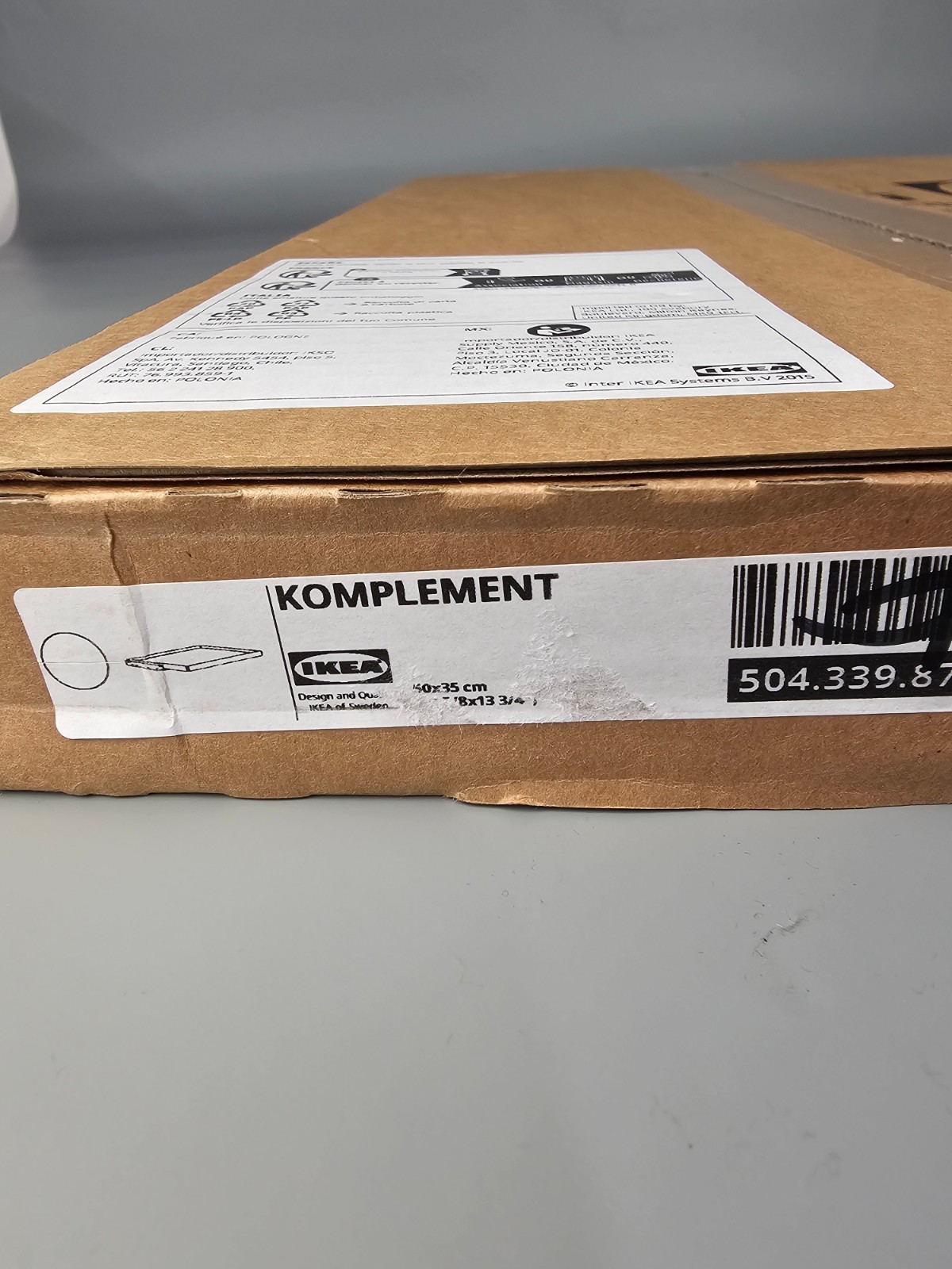 IKEA KOMPLEMENT Pull-Out tray Closet Pax White 50×35 cm Brand NEW