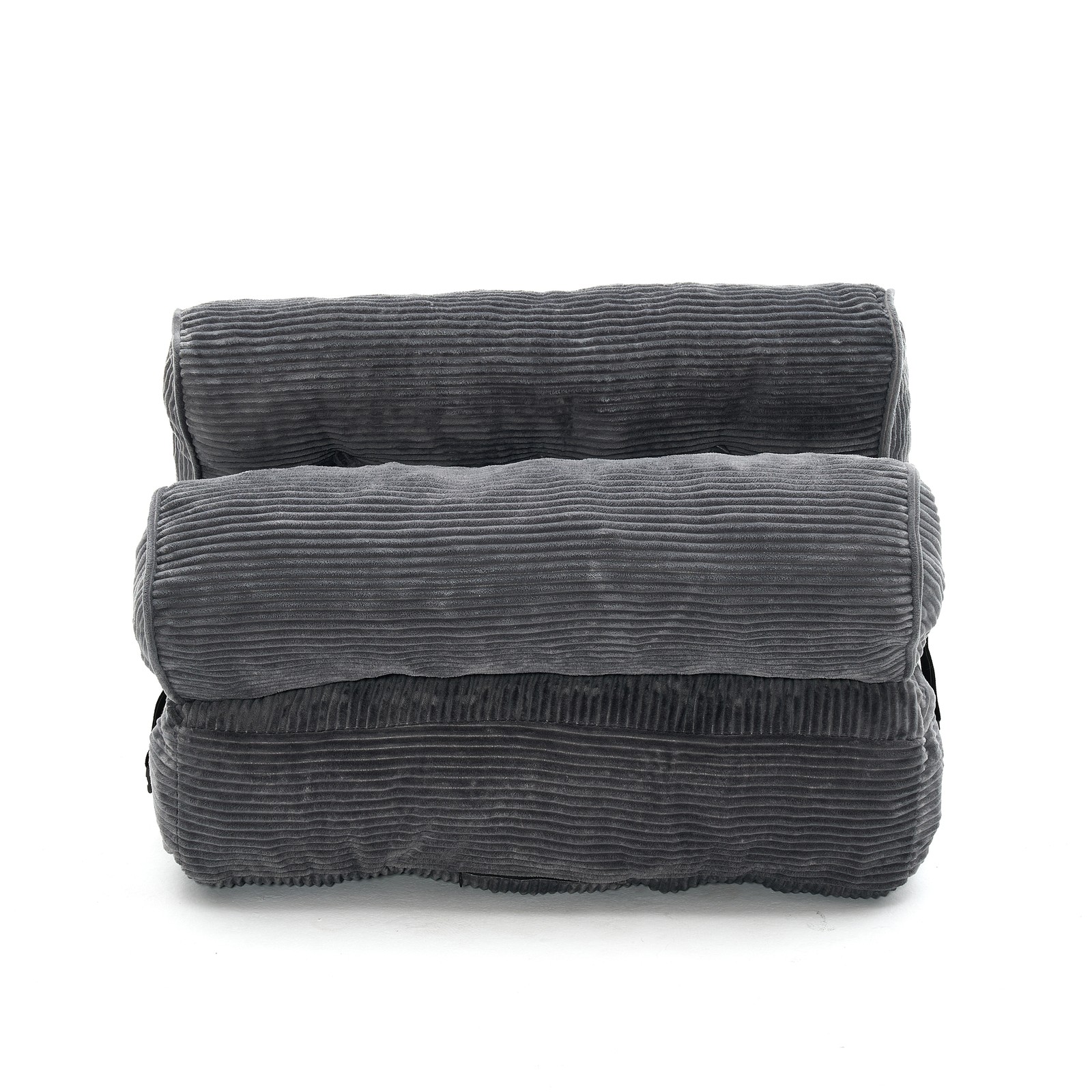 Foldable Sofa Bed Single Convertible Sleeper Chair with Pillow Corduroy Floor