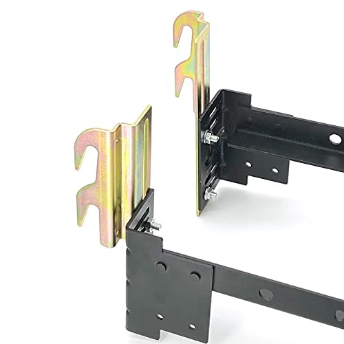 4Pcs #711 Bolt-On to Hook-On Bed Frame Conversion 4Pcs -Bed Frame Hooks