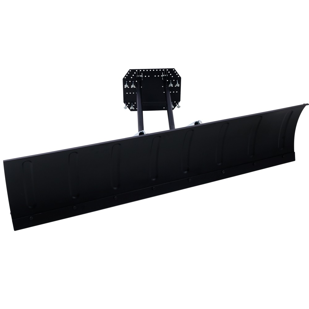 UTV Snow Plow Kit 72in Steel Blade Universal Mount Adjustable Angle