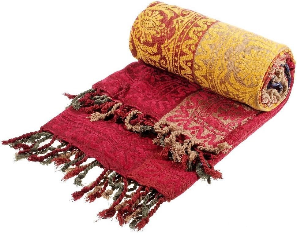 amorus Boho Sofa Cover, Throw Blankets 60 x 75 in, Colorful Tribal Pattern