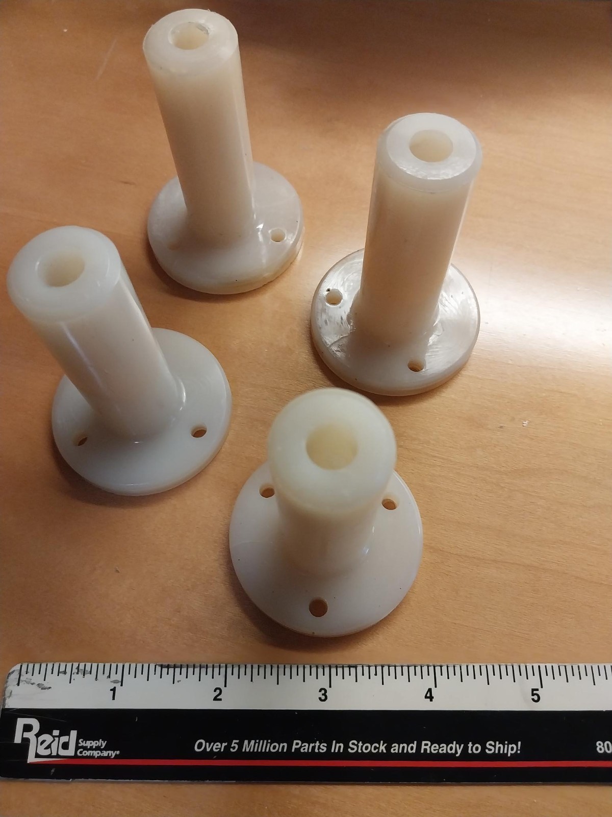 4 pc lot Nylon Table Legs 2-3/4″ Long