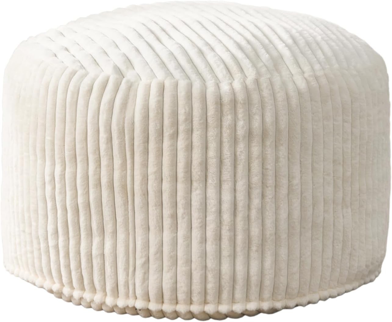 vulnerableHobestluk 3-foot Adult Bean Bag – White (36″ x 36″ x 22″)