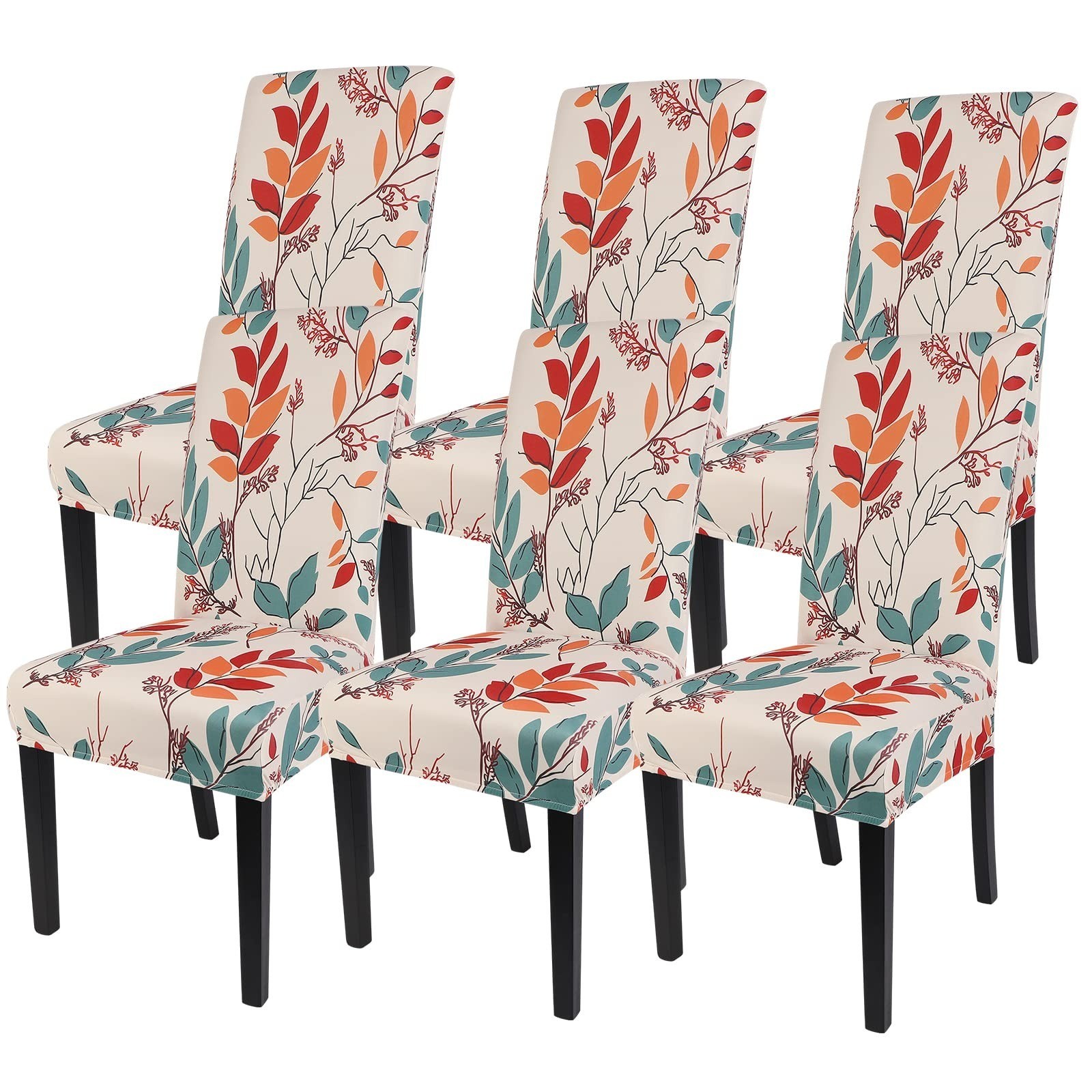 SearchI Dining Room Chair Covers Set of 2, Stretch Removable Washable