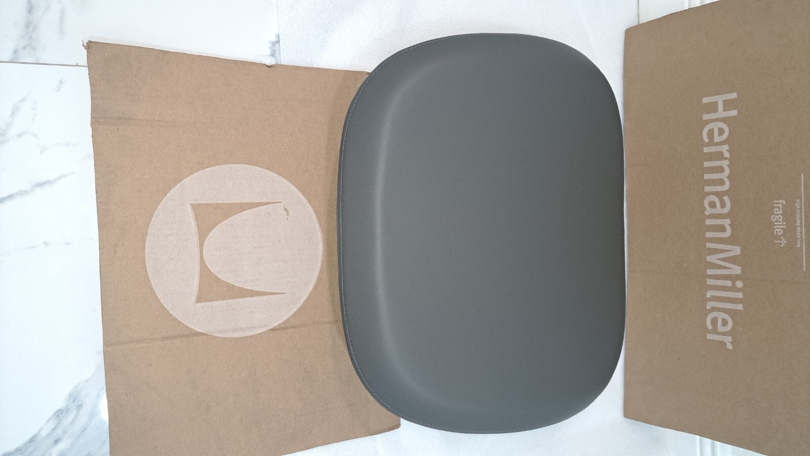 Herman Miller Sayl Seat Replacement Light Grey In Color Its Also Vinyl