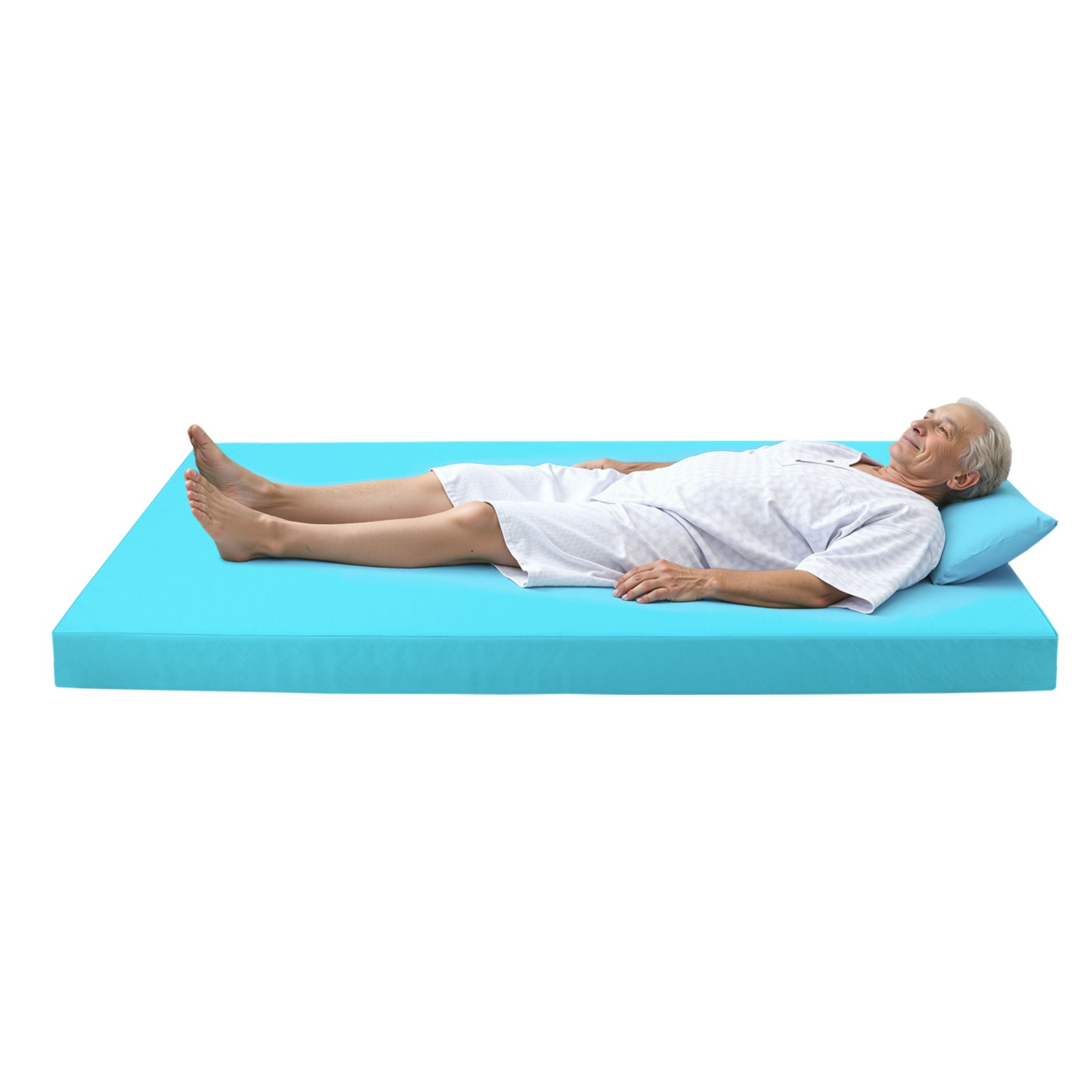 200cm*90cm*15cm 45D Sponge Water-repellent Nursing Mattress Nursing Pad Blue