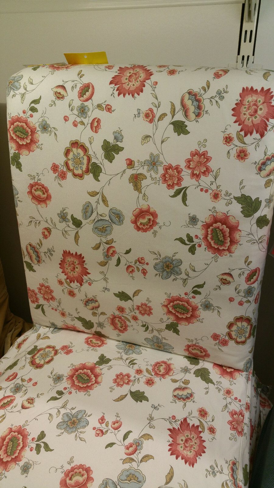 IKEA Henriksdal Chair COVER Videslund Multicolor SLIPCOVER Floral Romantic