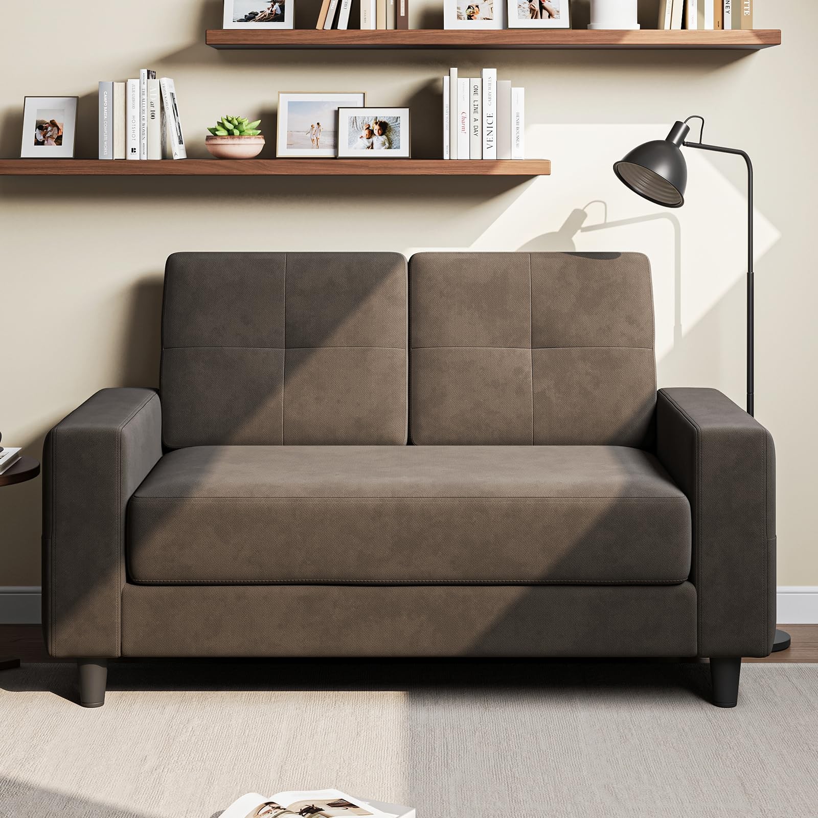 Loveseat Sofa丨53 inch Love Seat Small Couch for Small Space 丨7.5”