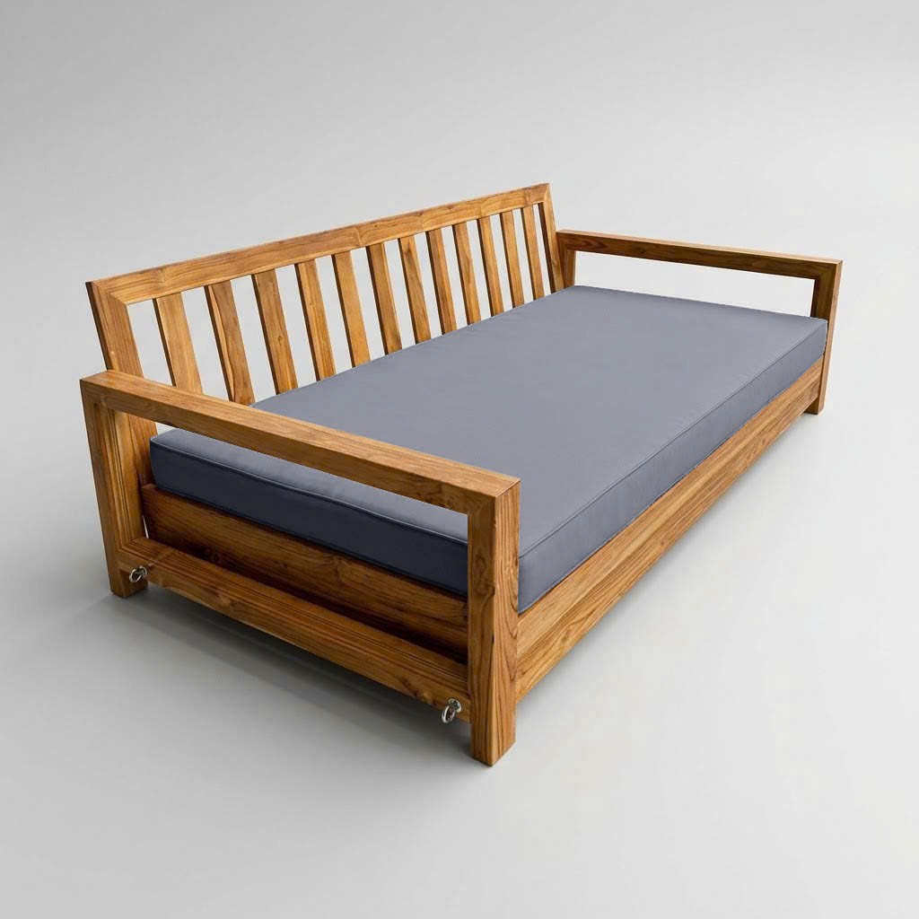 CRIB/TWIN/FULL/QUEEN 6″ Thickness Outdoor Daybed Fitted Sheet Slip Cover Only