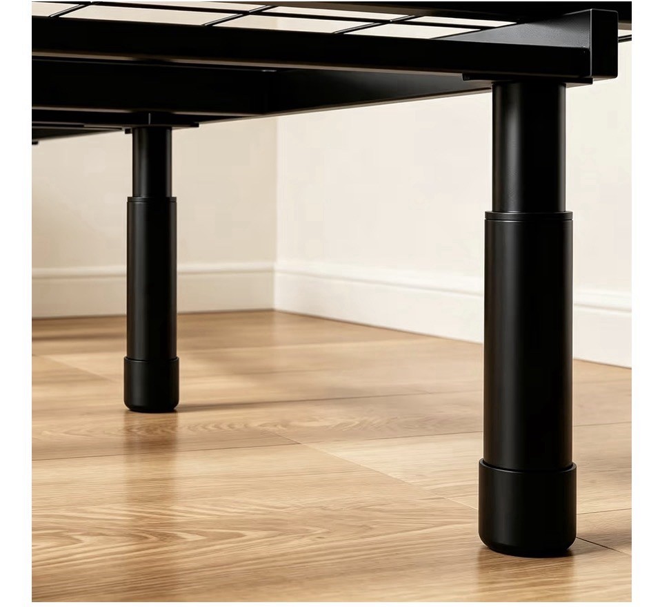 Adjustable Metal Legs risers for Furniture Cabinet Height 7″ to 11″ Set 6 *read*