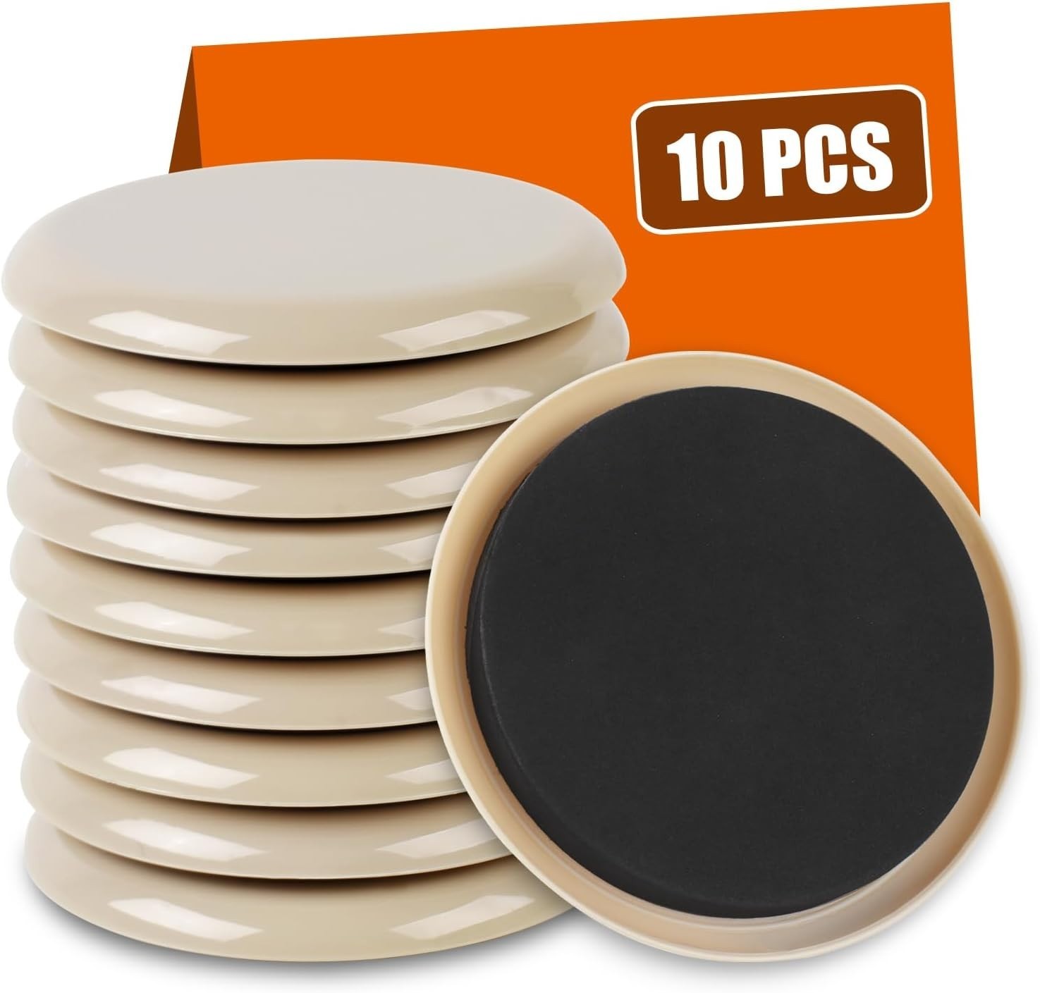 Heavy Duty Furniture Sliders for Hardwood Floors Reusable Carpet Floor Protector