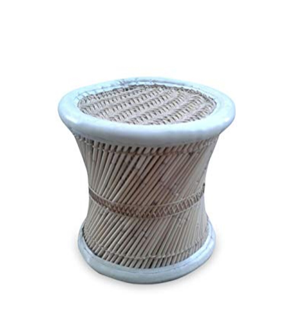 KSM Handmade Muddha Home/Garden/Balcony for Seat in Proper Village Theme Style