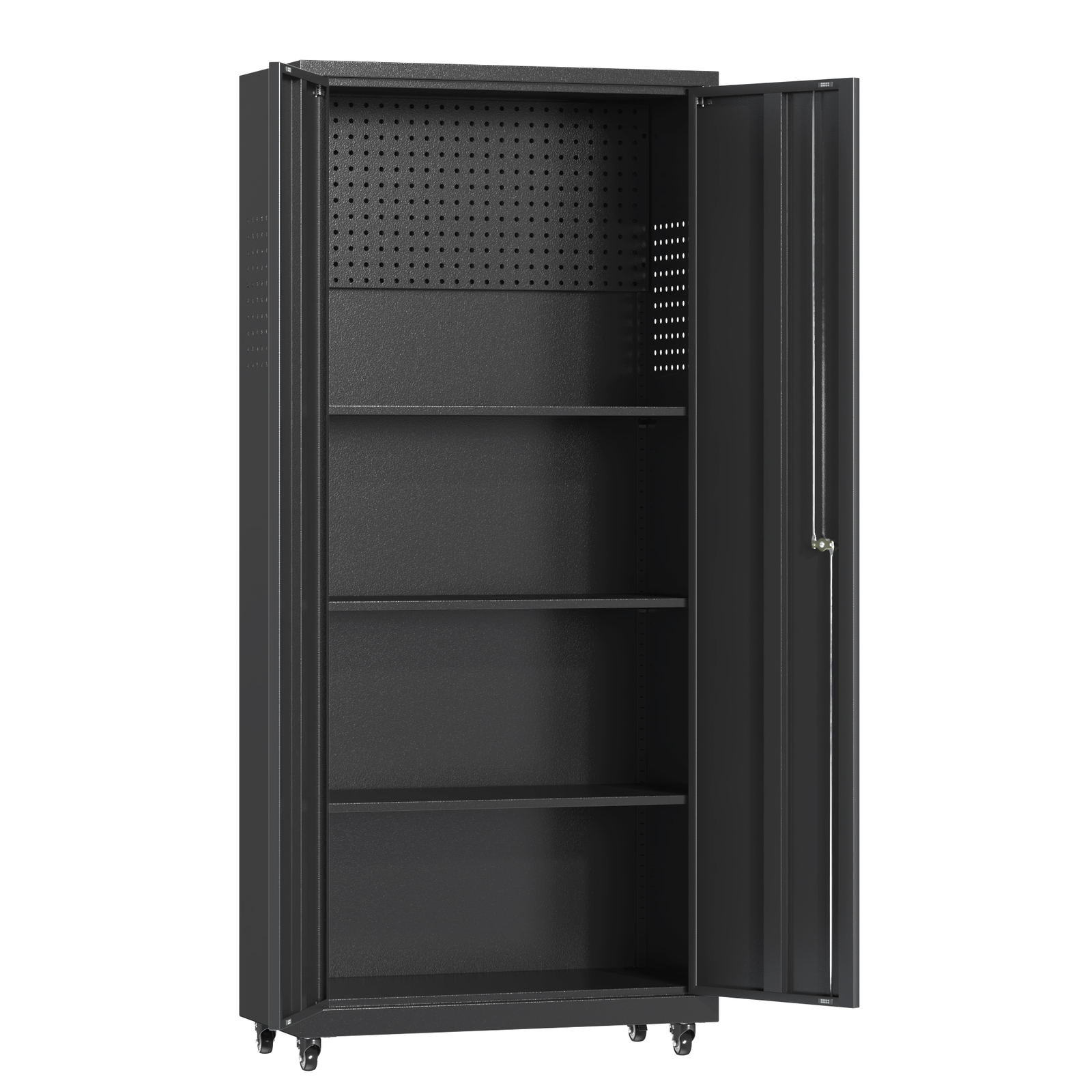 Garage Cabinet Storage System Corner Workshop Rolling Tool Cabine for Garage