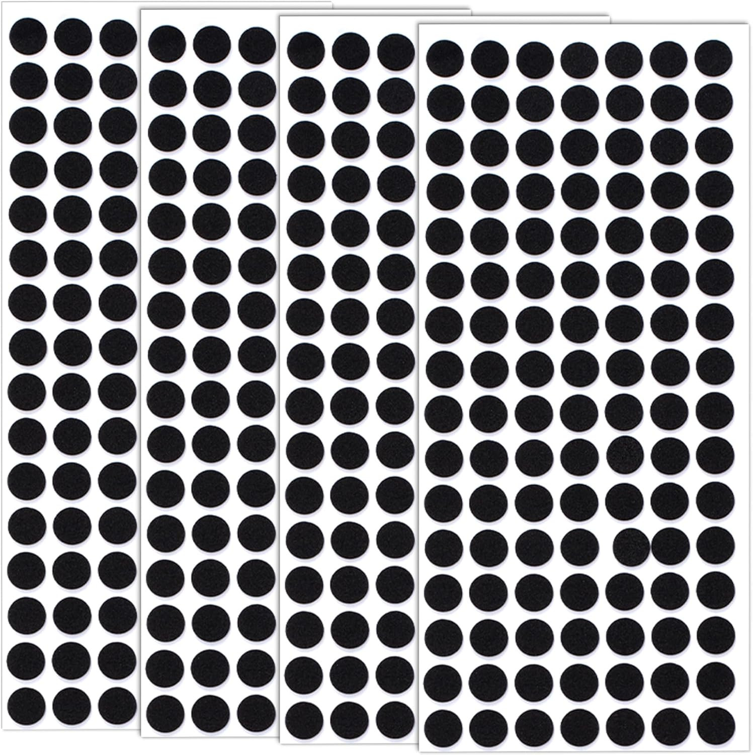 448 Pcs Small Felt Furniture Pads, Self-Adhesive EVA Foam Dot Circles, Round …