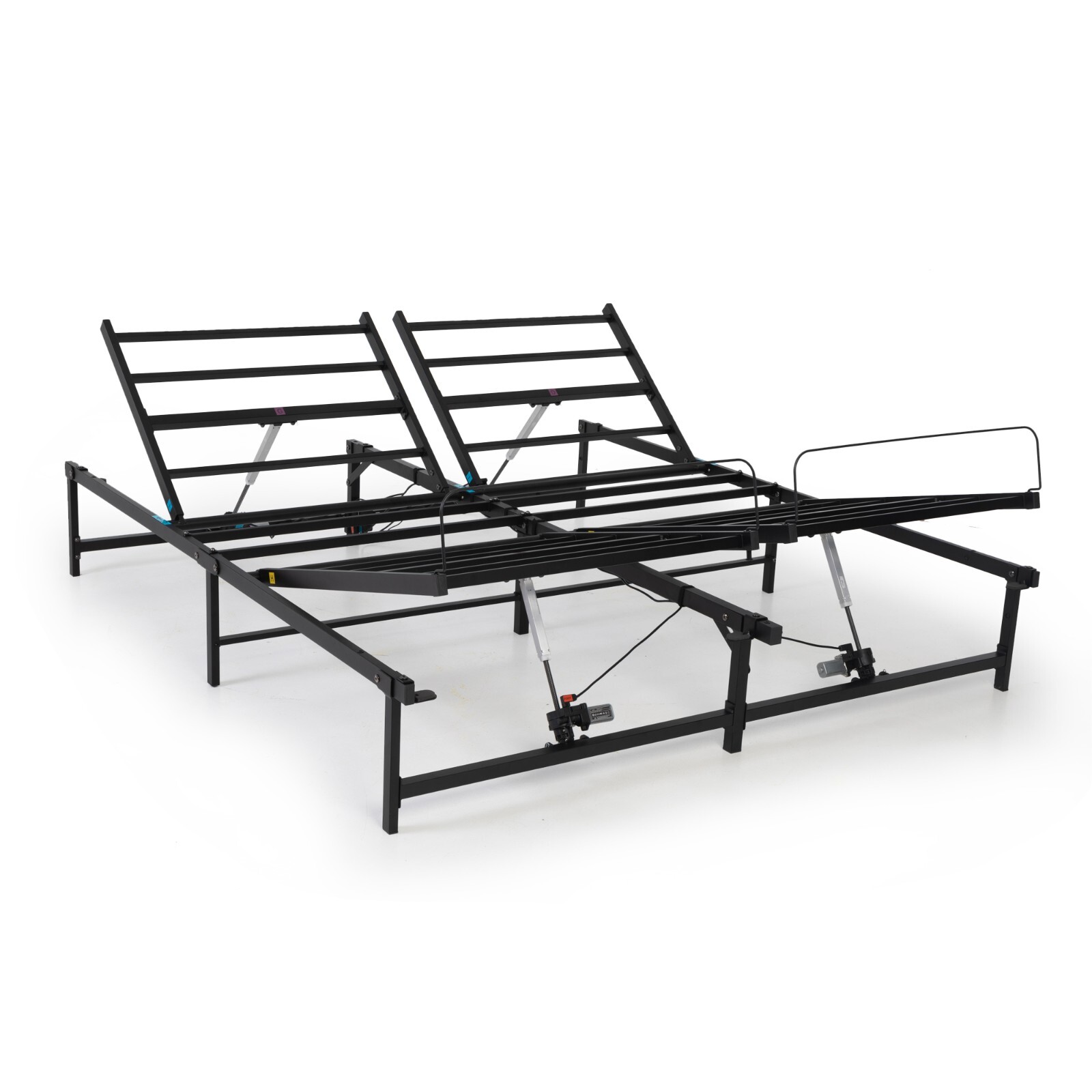 Electric Adjustable Bed Frame Head & Foot Incline Bed Base Wired Remote Control