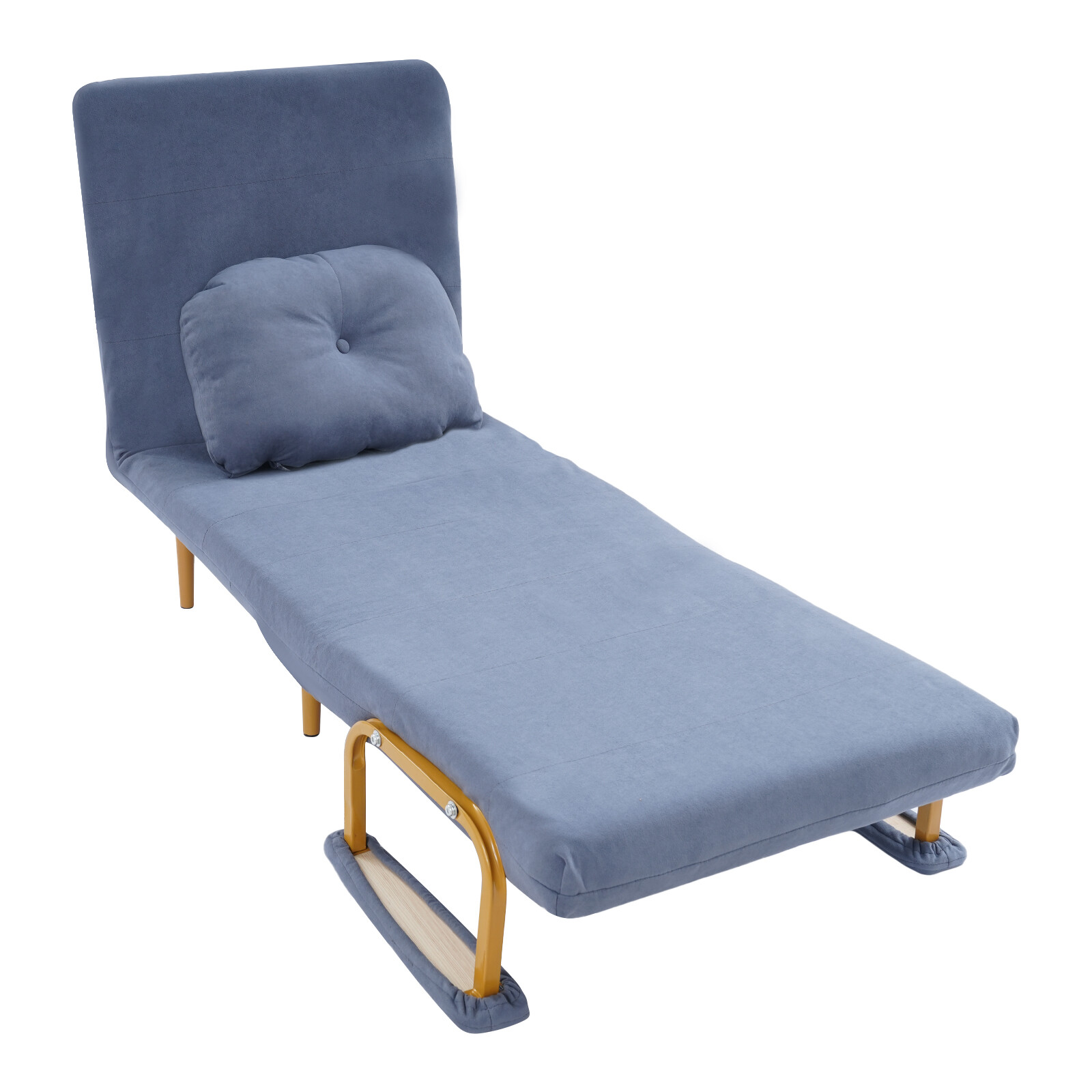 Premium Iron Sponge Folding Sofa Bed 68x190cm Rust-proof For Indoor Places