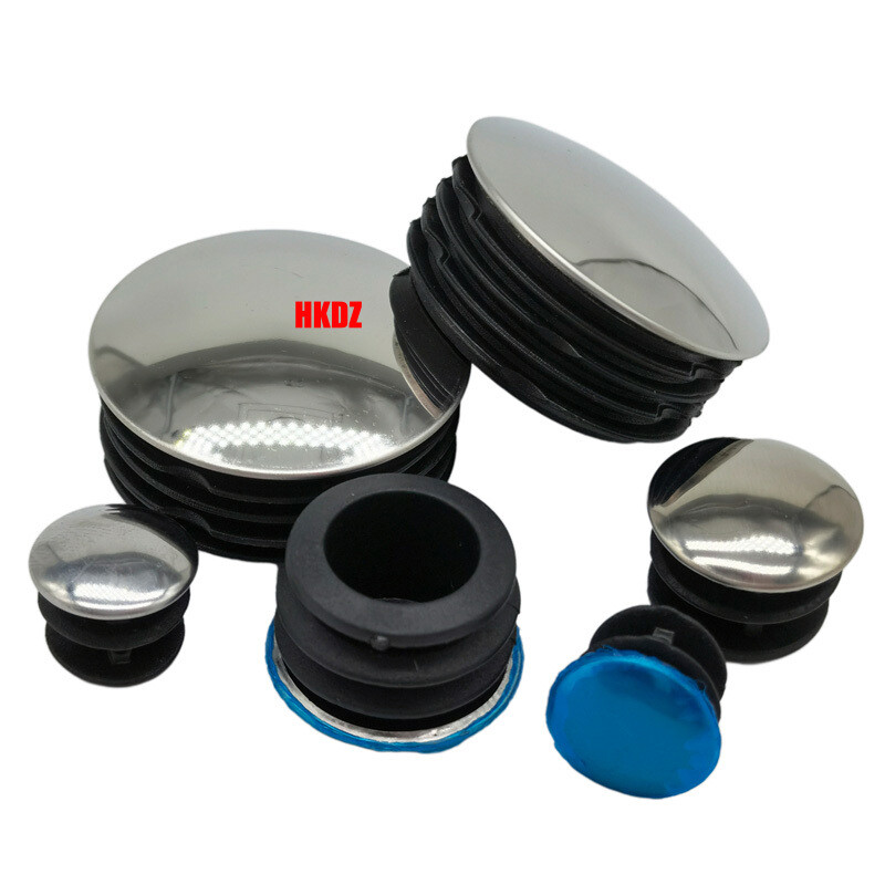 Stainless Steel Hole Plug Plastic Pipe End Cap Blanking Cover Stopper 20mm~60mm