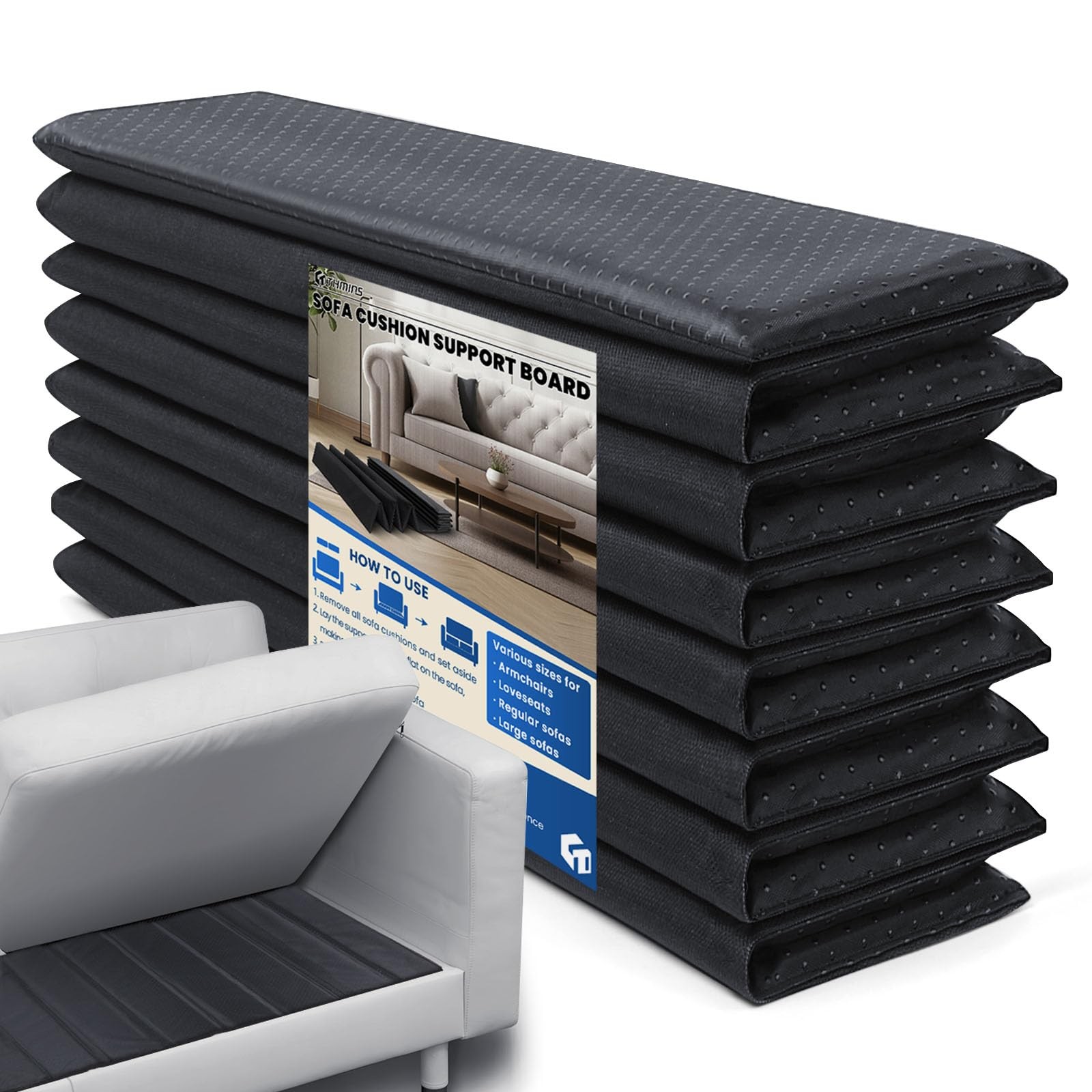 Laminated Wood Sofa Cushion Support Board For Sagging Seats 21.5 x 70 Inch