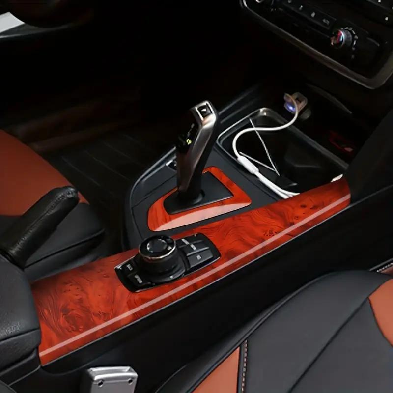 High Gloss Wood Grain Vinyl for Car Interior Furniture Countertop Wrap Sticker