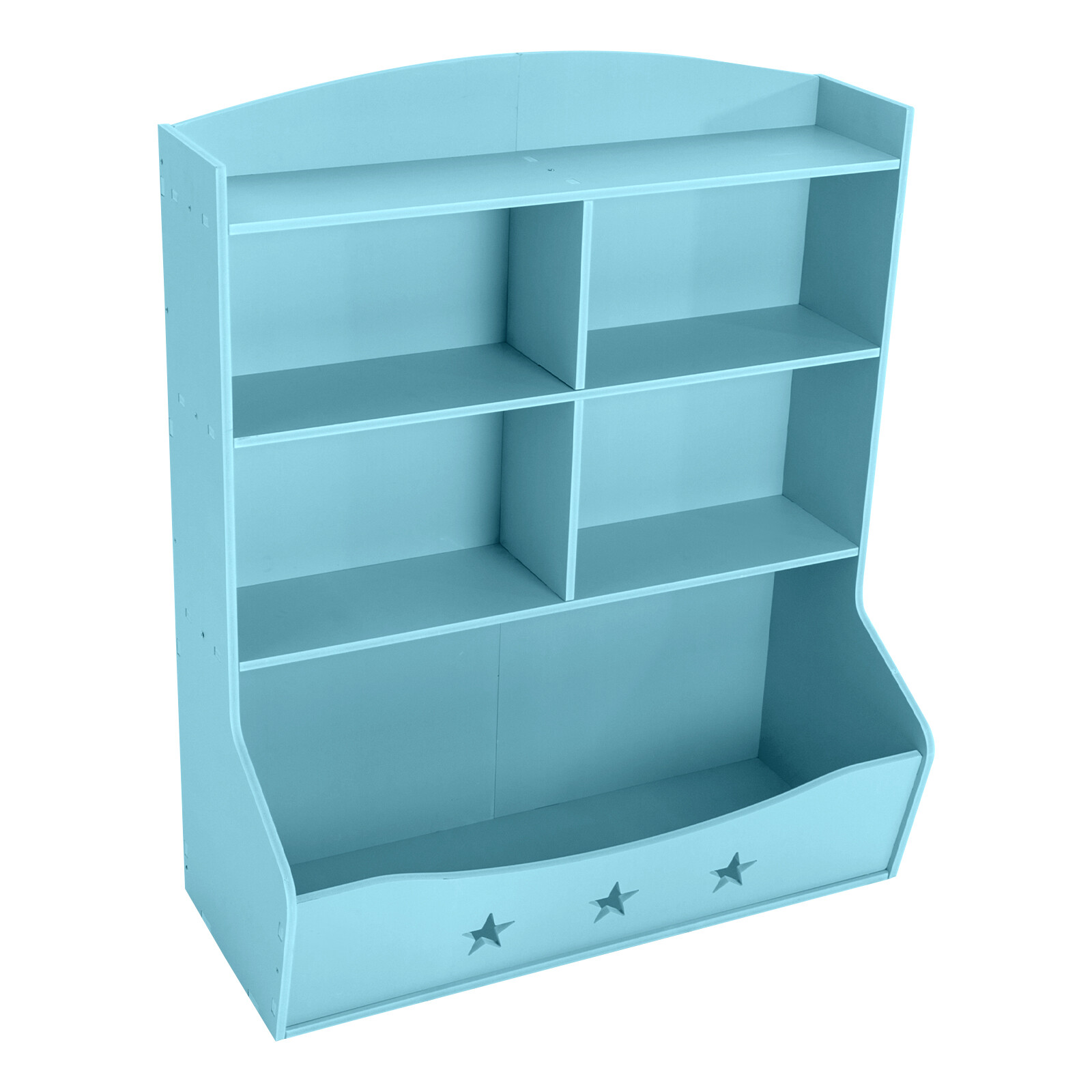Kids Toy Storage Organizer, Kids Bookshelf, 3 Tier Children Bookcase and Bookshe