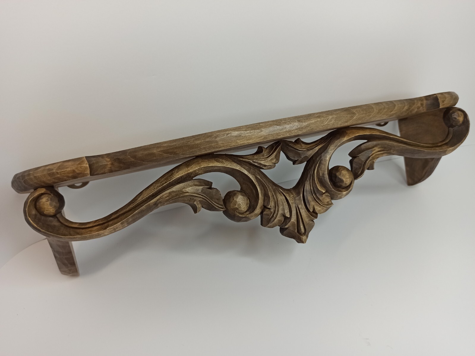 Wall Shelf, Antique shelf, Vintage shelf, Wood shelf, Handmade wood carving wall