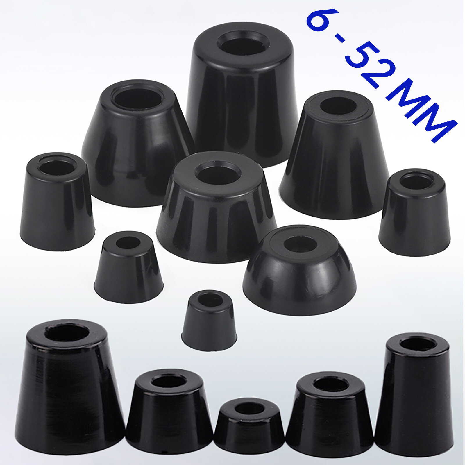 Rubber Feet for Speaker Cabinets Flight Cases Amplifier With Washer Small &Large