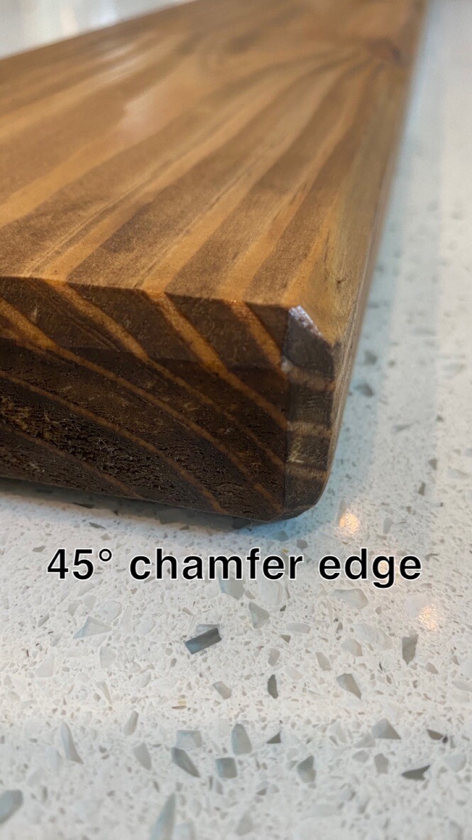 EASY install floating shelves solid wood handmade 4 colors screws & bit provided