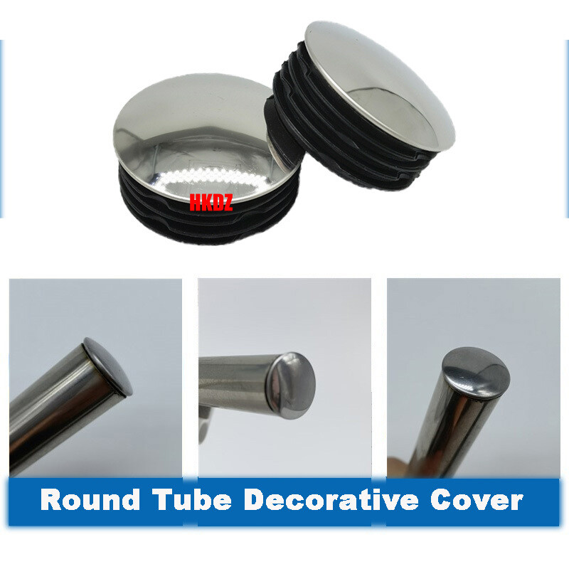 Stainless Steel Hole Plug Plastic Pipe End Cap Blanking Cover Stopper 20mm~60mm