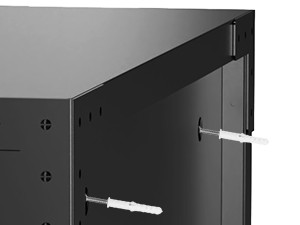 Adjustable Shelf Lockable Metal Wall Cabinet – Safe Storage for Tools Heavy Duty