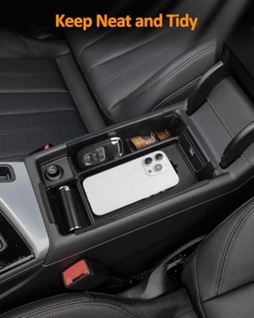 for Audi A4 2017-2025 Accessories Center Console Organizer Tray A4 (Premium,
