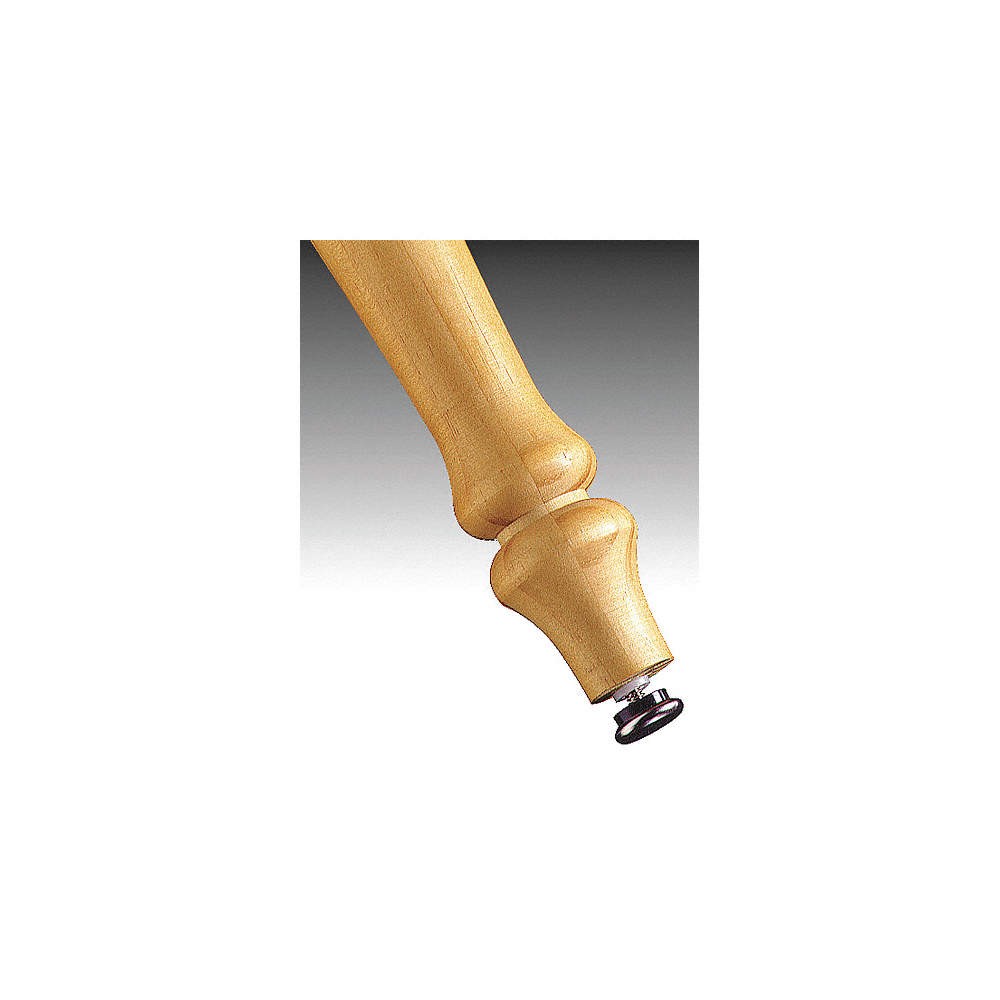 GRAINGER APPROVED 9450 Leveling Glides,0.5 in H,Silver 6J611