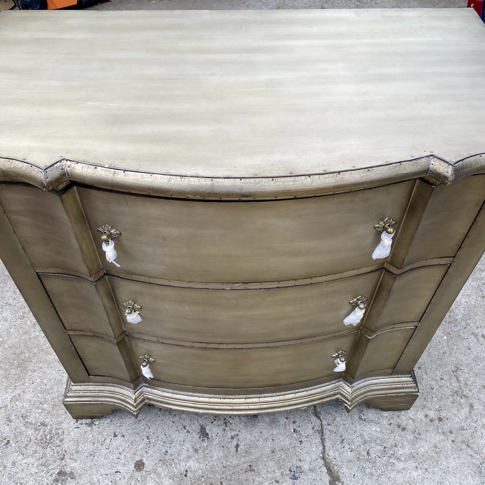 Hooker Furniture Melange Cadence 3-Drawer Accent Chest in Silver