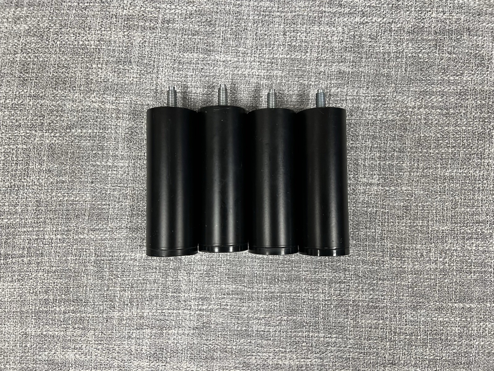 Adjustable Base 4.25 in 8mm X1.25 Legs-Serta/Glideaway/Tempurpedic/Ergo (set 4)