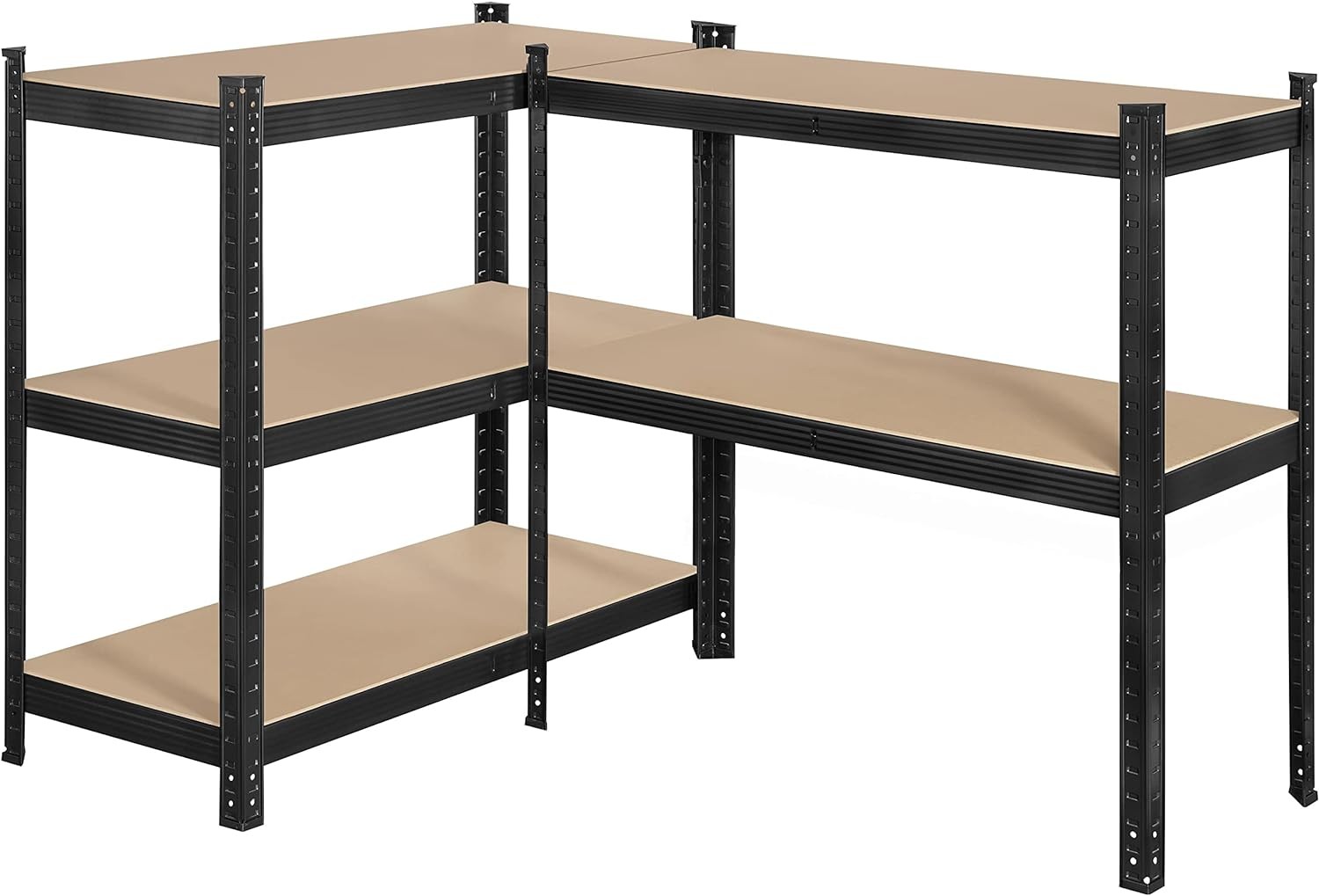 Shelf Garage Steel Metal Storage 5 Level Adjustab Organizer Furniture