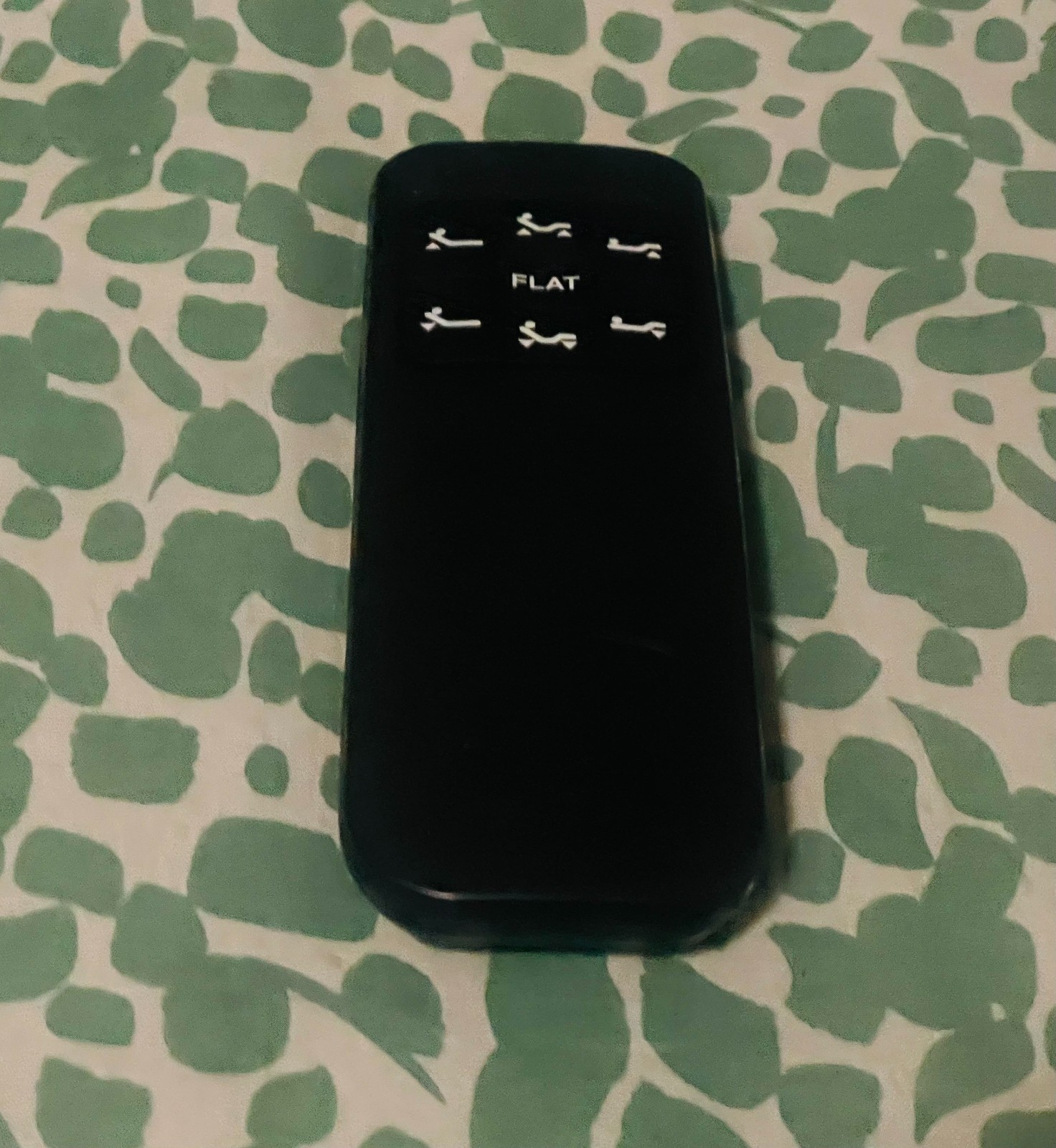 Wireless Adjustable Bed Remote Control Head Foot Up Down Flat Black