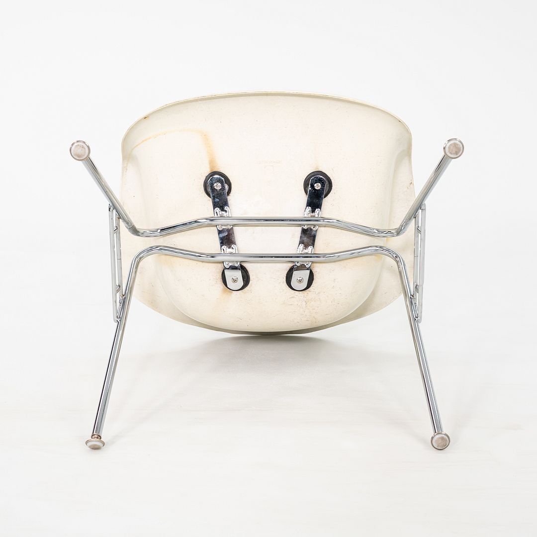 1960s Herman Miller Eames Fiberglass Arm Shell (no base) in Parchment 45x Avail