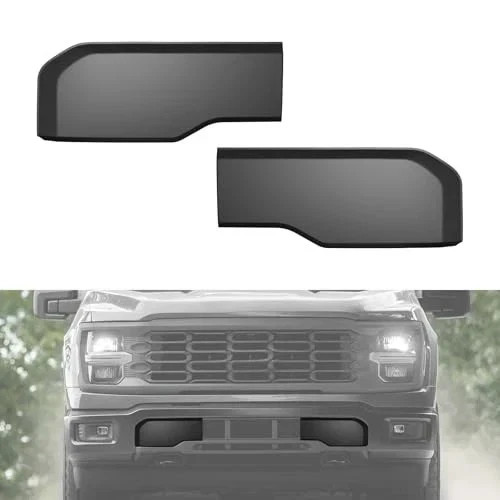 Front Bumper Guards Pads for Ford F-150 2024-2025, Front Bumper Inserts