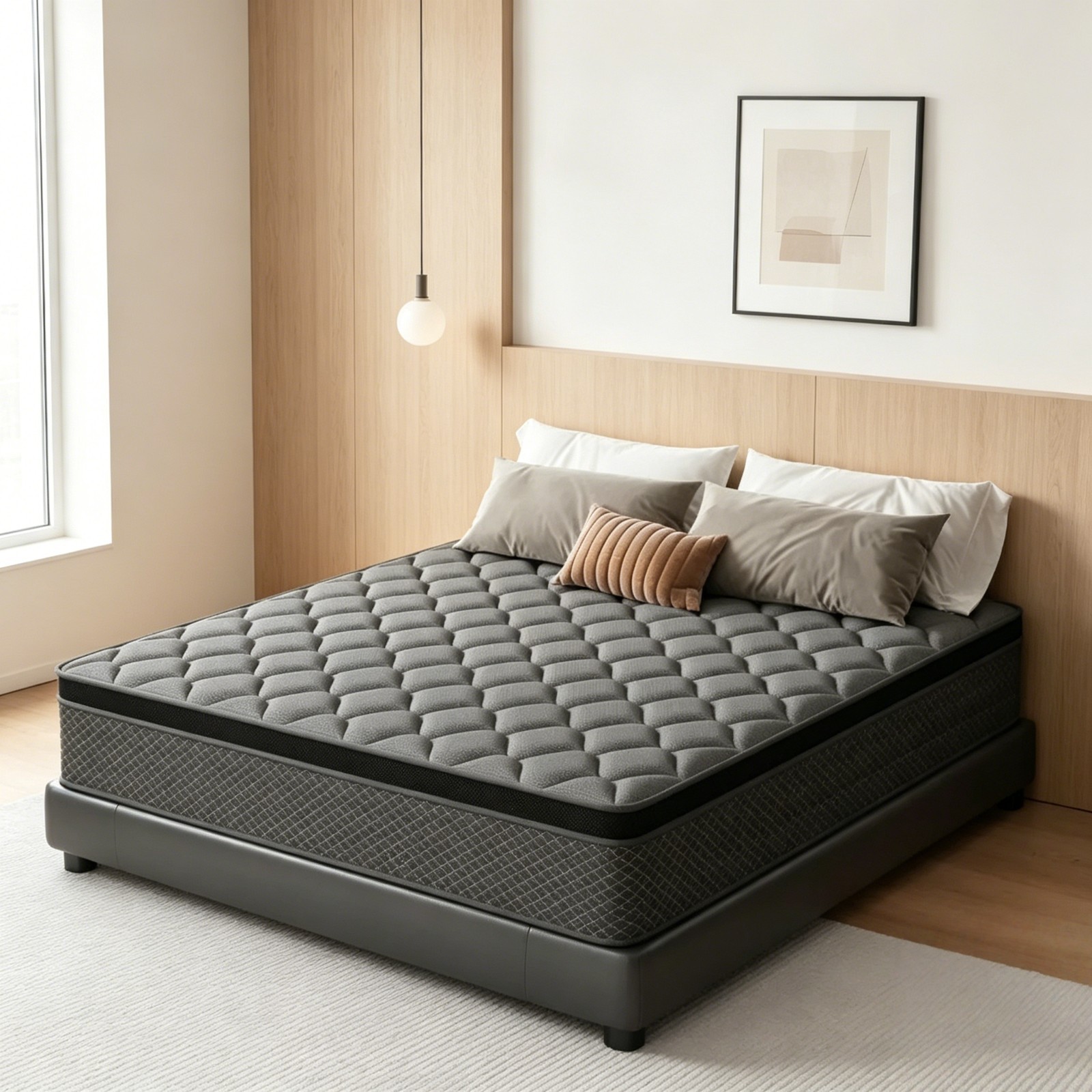 12”/ 14″ Twin Full Queen King Hybrid Mattress in a Box Gel Memory Foam Mattress