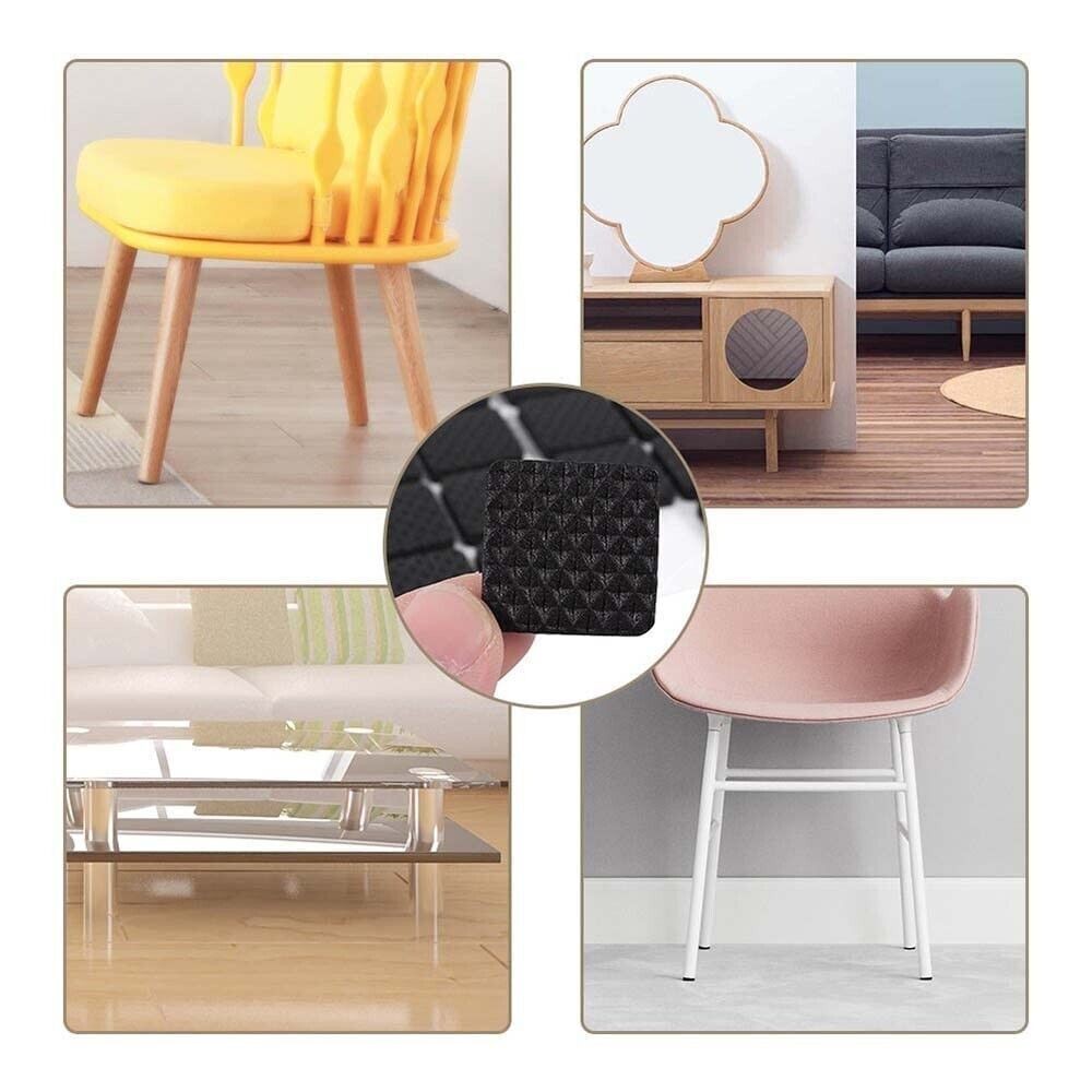 30 Pcs Floor Protector pads Square, EVA Rubber