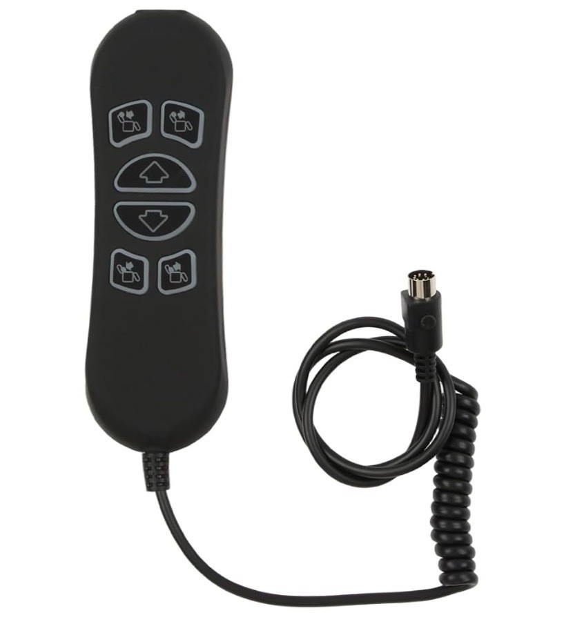 6 Button 7 Pin Lift Chair Remote Controller Replaces HHC HSW306 Hand Control