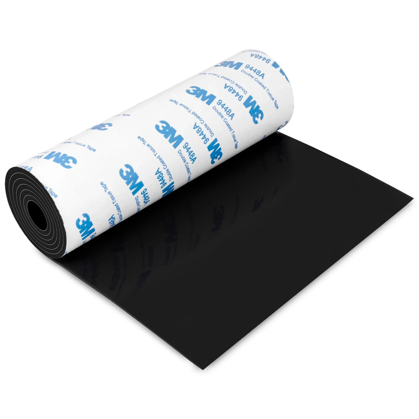 Silicone Furniture Pads, 5″ x 40″ Non Slip 1 PC 5 x 40 inch (Silicone), Black