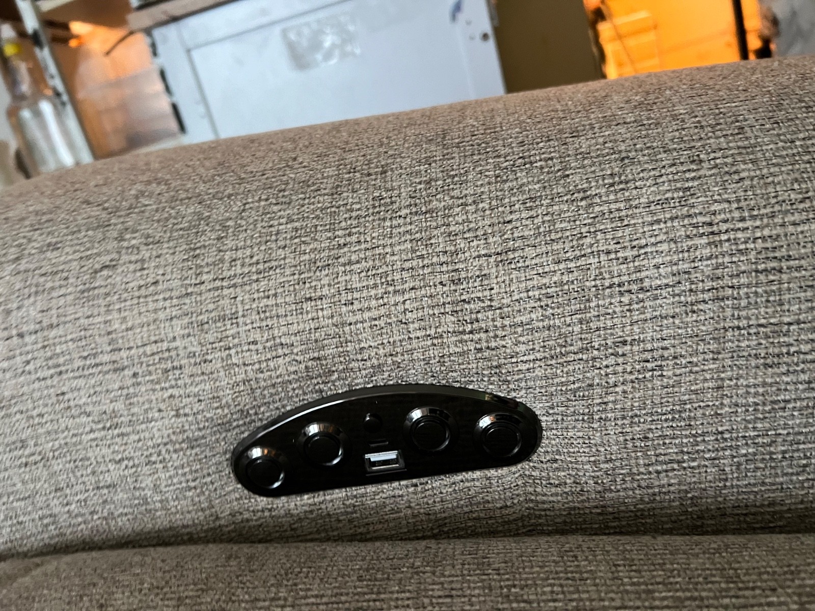 Beige Recliner Chair – Purchased 1 month ago – Estate Sale