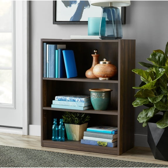 *HOT SALE* Mainstays 3-Shelf Bookcase with Adjustable Shelves ( 4 color )