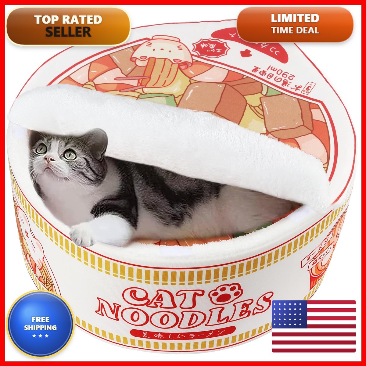 寵幸 Dog Cat Bedkeep Warm And Super Soft Creative Pet Nest For Indoor
