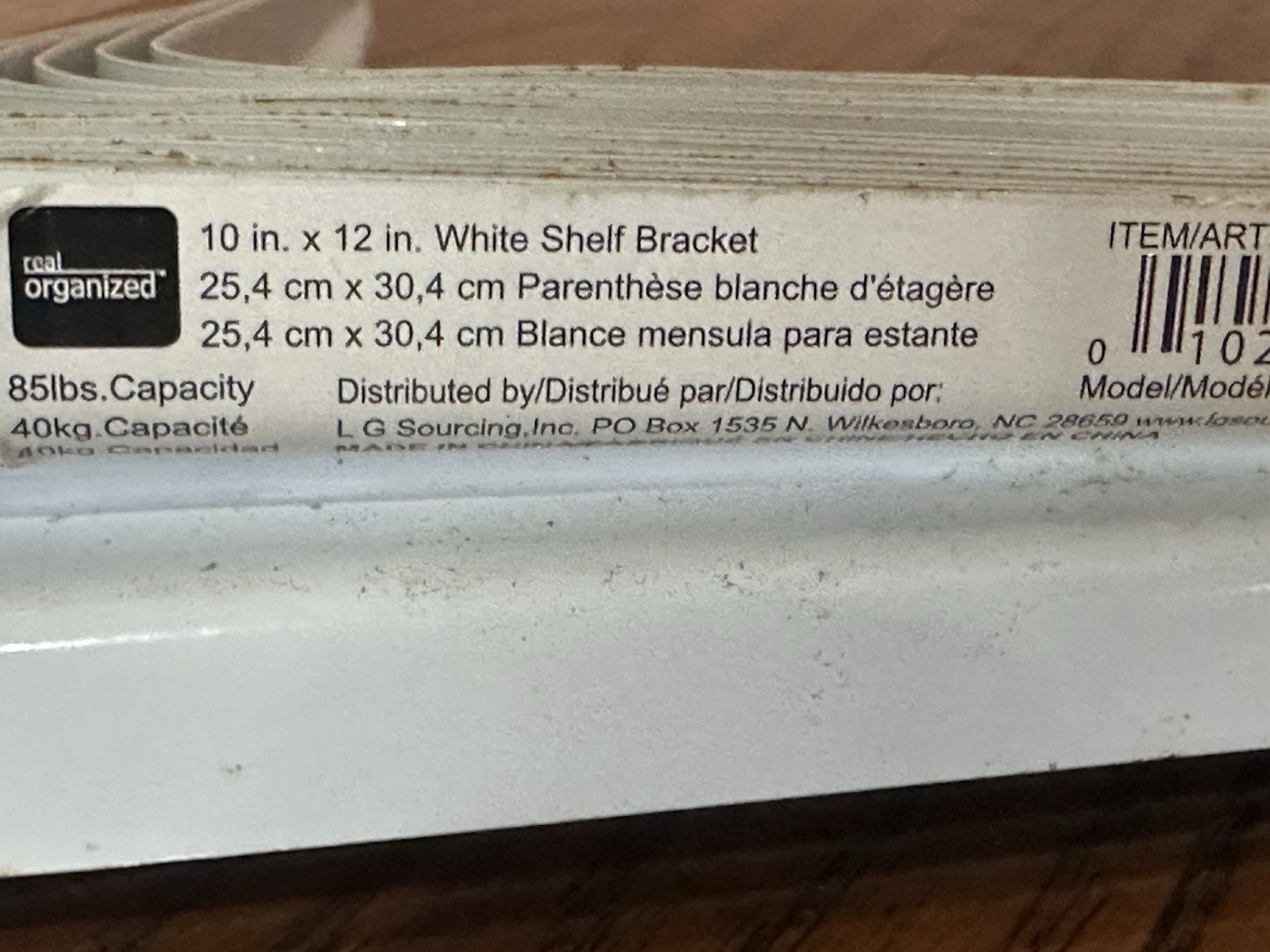 Utility Metal Wall Shelf Bracket Support White LOT of 12- 10 x 12