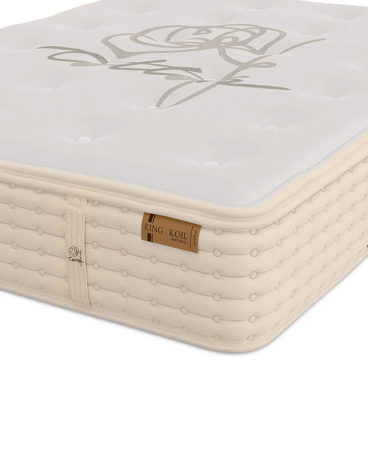 KING KOIL NATURAL ORCHID QUEEN EUROTOP PLUSH MATTRESS NEW CLOSEOUT FAST SHIP