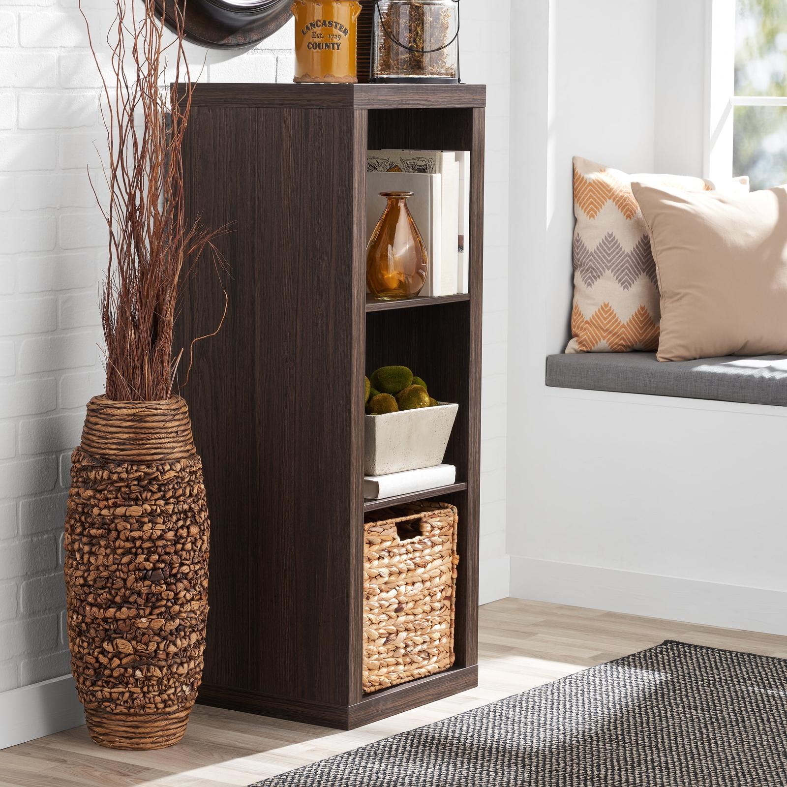 VINYL ALBUM RECORD STORAGE Bin Cube LP Crate Holder Shelves Bookcase Organizer